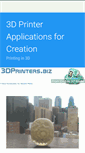 Mobile Screenshot of 3dprinters.biz